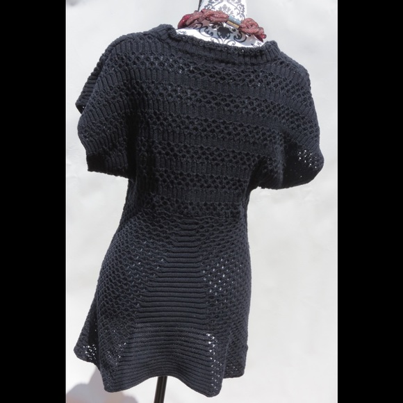 CALVIN KLEIN Black Tunic Sweater💲2 for $10 SALE💲 - Picture 2 of 2